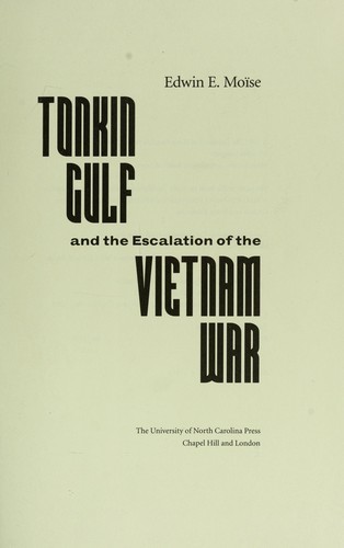 Cover of Tonkin Gulf and the Escalation of the Vietnam War