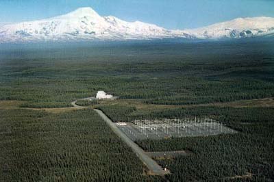 Aerial view of the High Frequency Active Auroral Research Program site original at [1]
