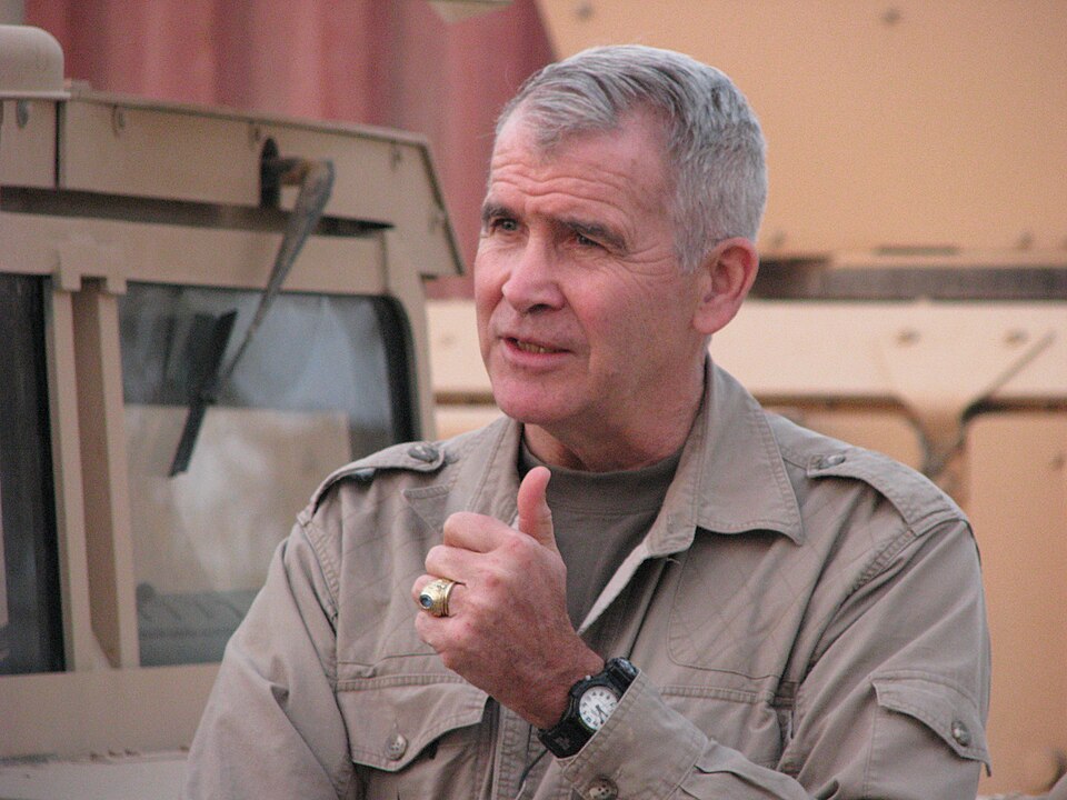 Oliver North — contextual portrait