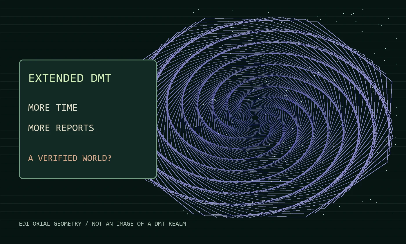 Extended DMT: original geometric editorial illustration