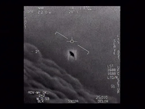 Frame from the US Navy GIMBAL video