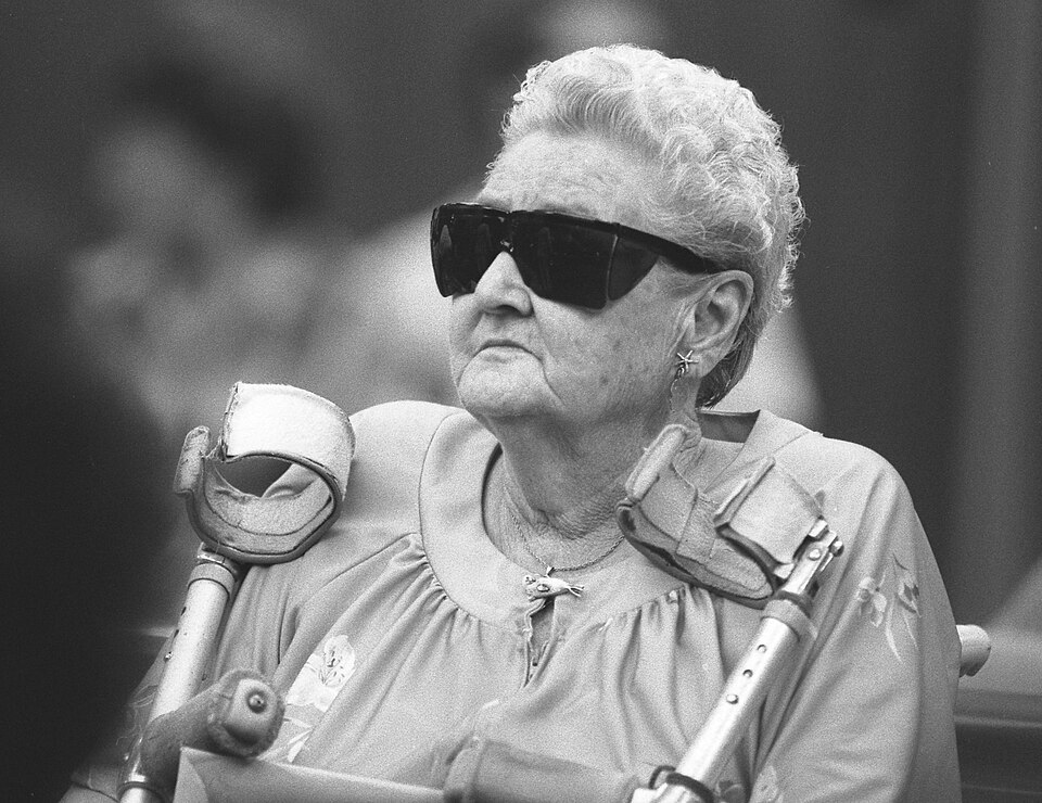 Virginia McMartin at a preliminary hearing, 1984