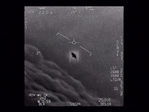 Frame from the US Navy GIMBAL video